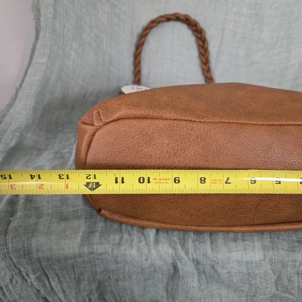 Calin Collection Women's Shoulder Crossbody Bag Vegan Leather Small‎ Bag & Strap
